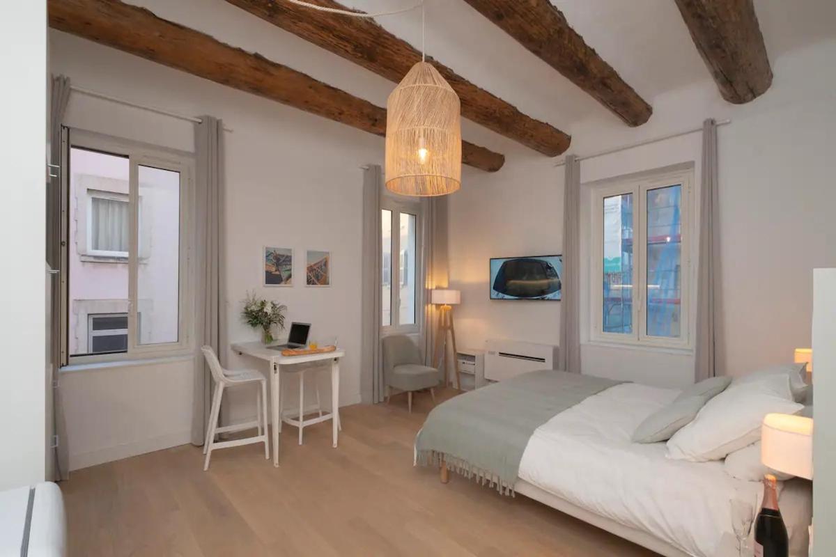 Design Suite Vieux Port Appartement Tout Equipe Climatise Marselha Exterior foto